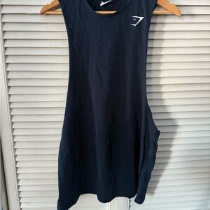 Gymshark Navy Muscle Tee